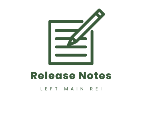 Left Main REI Release Notes